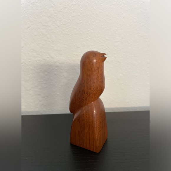 Vintage Hand Carved Wooden Bird. - Picture 3 of 4